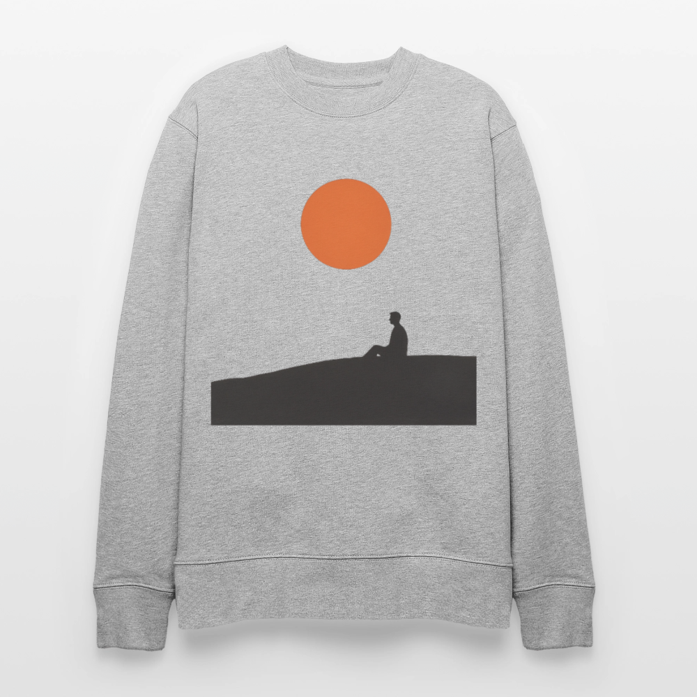 Under the sun, Ekologisk sweatshirt CHANGER unisex från Stanley/Stella - gråmelerad