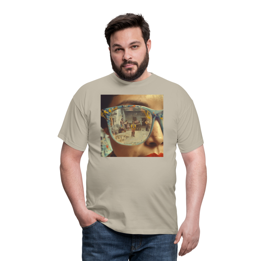 Reflektioner av Anderna, T-shirt herr - sandbeige