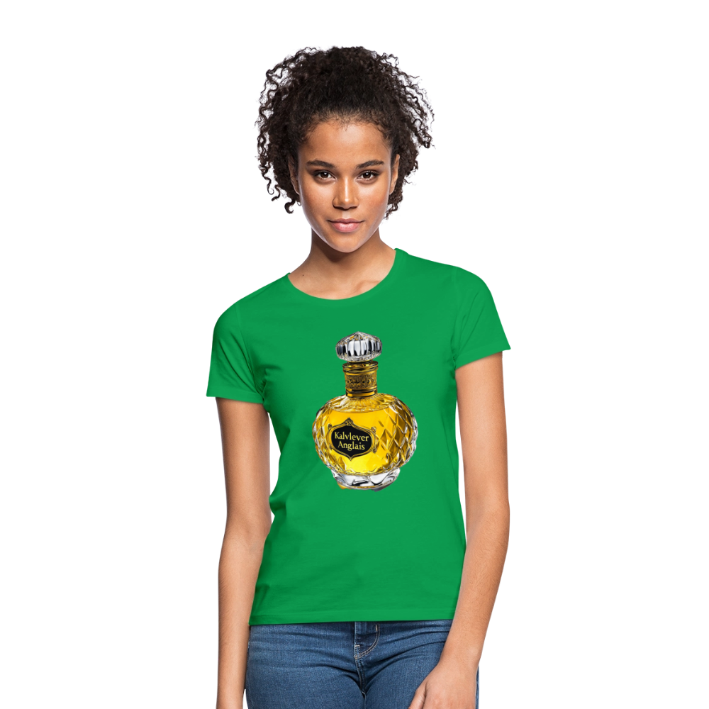 Eau de Perfume, T-shirt dam - kellygrön