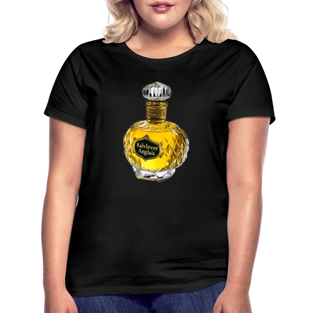 Eau de Perfume, T-shirt dam - svart