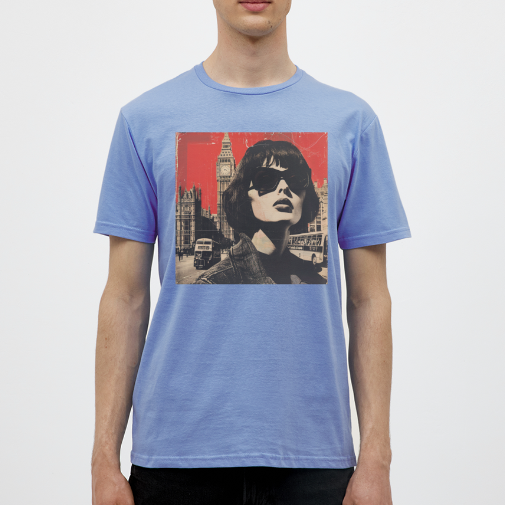 T-shirt herr - carolina blue