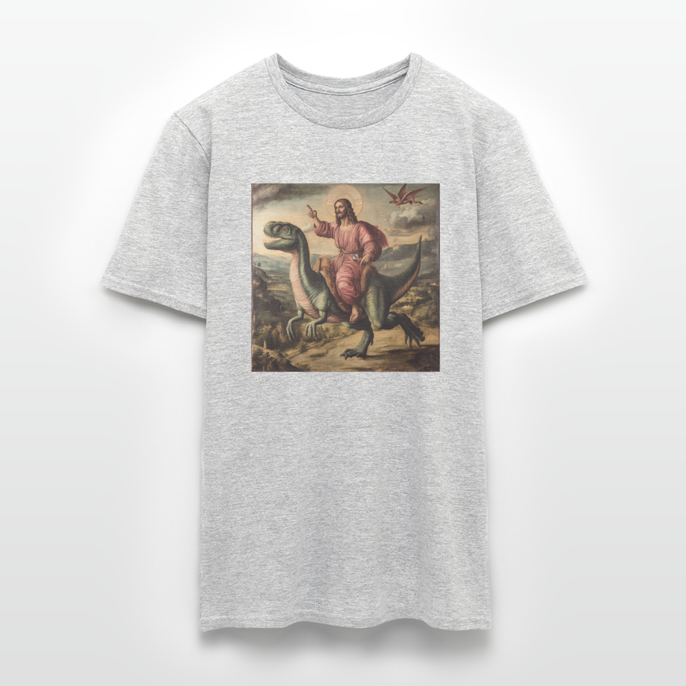 Ritten genom Tiden, T-shirt herr - gråmelerad