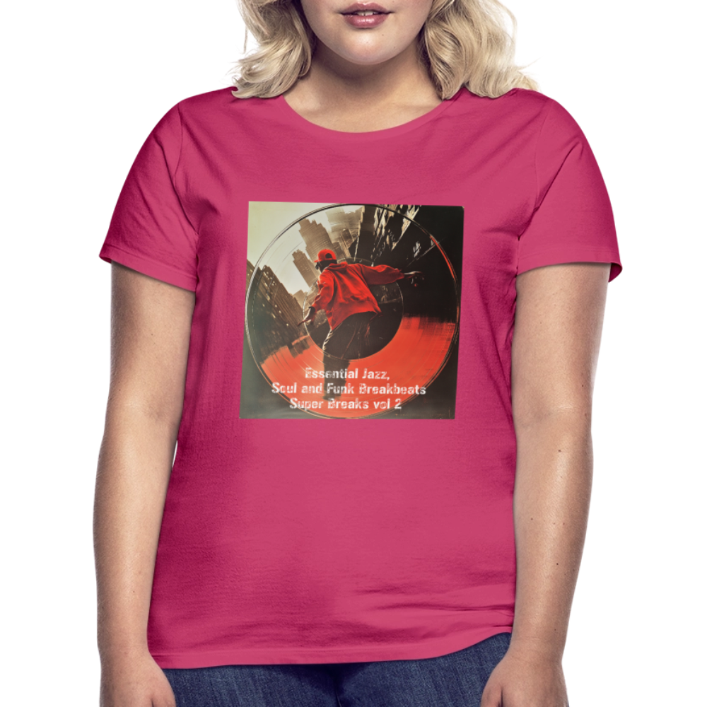 Super Breaks vol 2, T-shirt dam - azalea