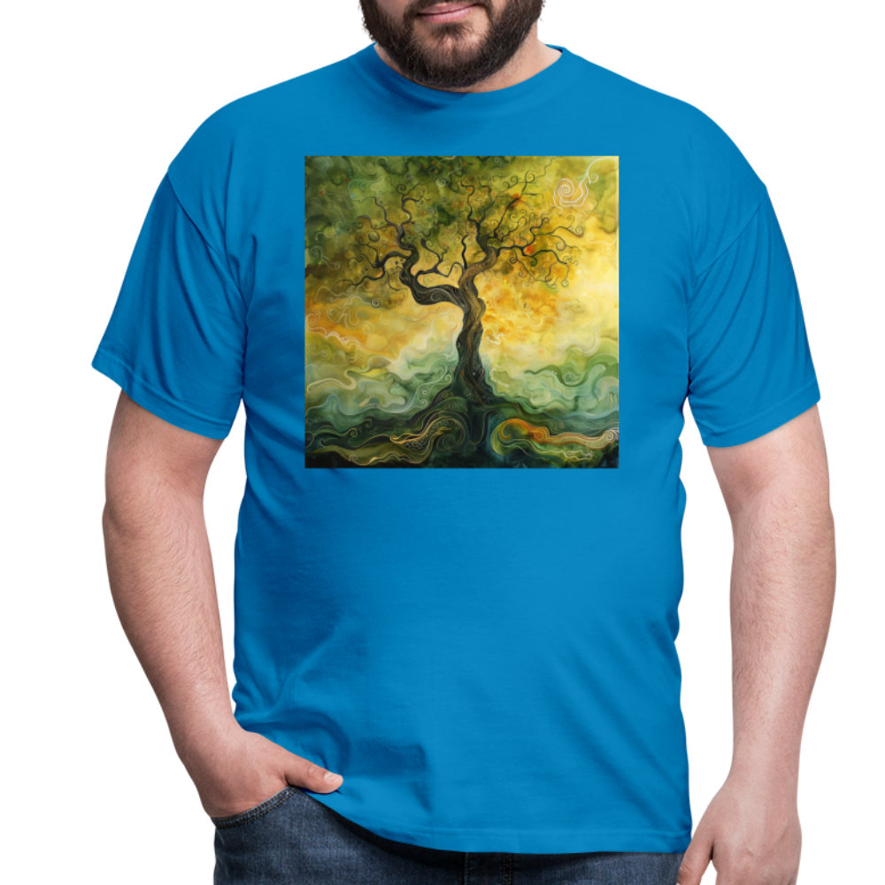 Trädets visdom, T-shirt herr - kungsblå