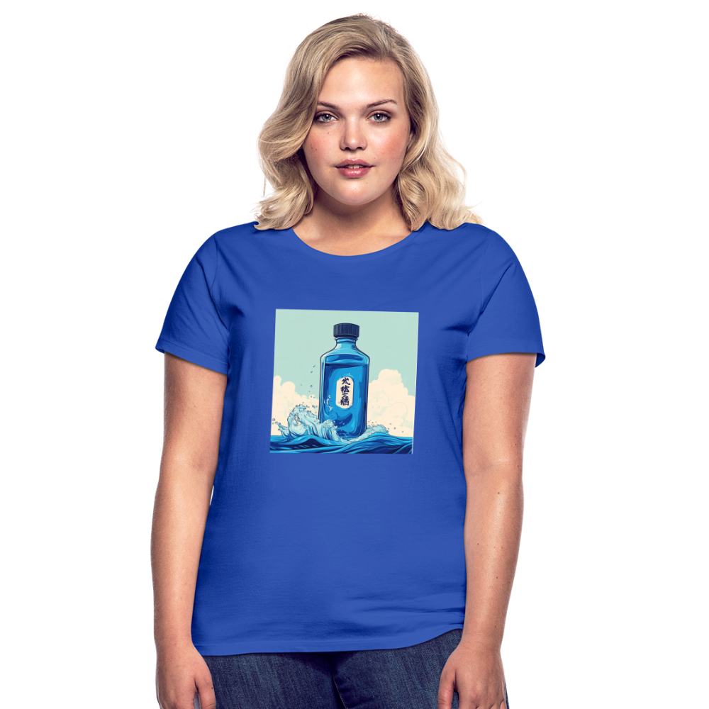 I Blått och Tystnad, T-shirt dam - royalblå
