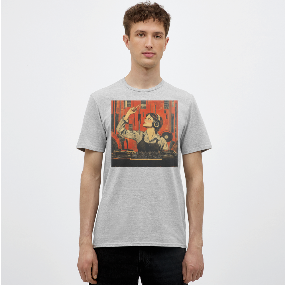 Revolutionens Rytm, T-shirt herr - gråmelerad