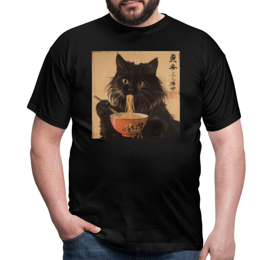 Kejsarens Katt och Ramens Hemlighet, T-shirt herr - svart