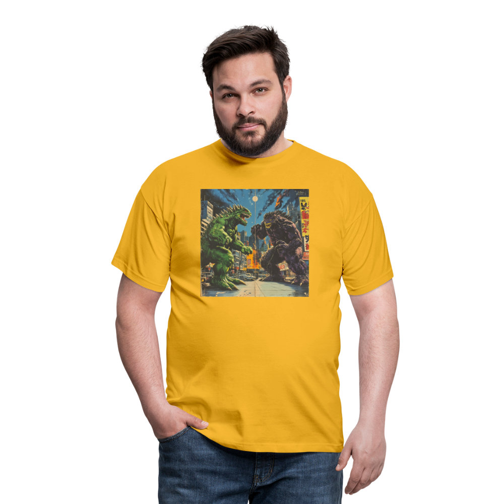 Kampen vid Solnedgången, T-shirt herr - gul