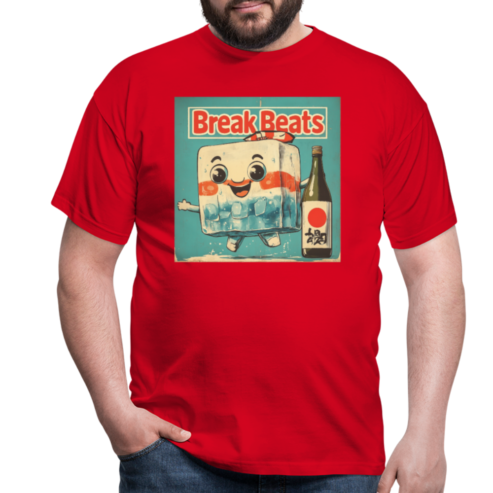 Nippon Break Beats, T-shirt herr - röd