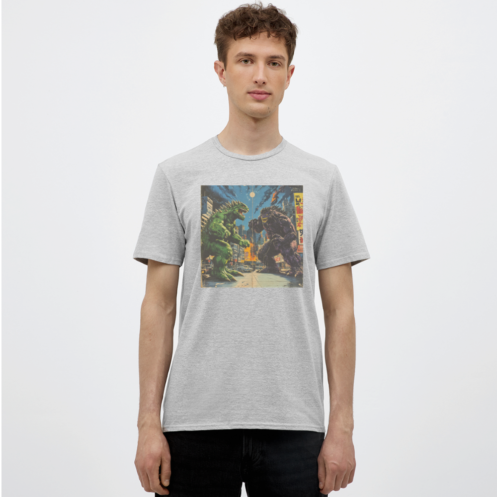 Kampen vid Solnedgången, T-shirt herr - gråmelerad