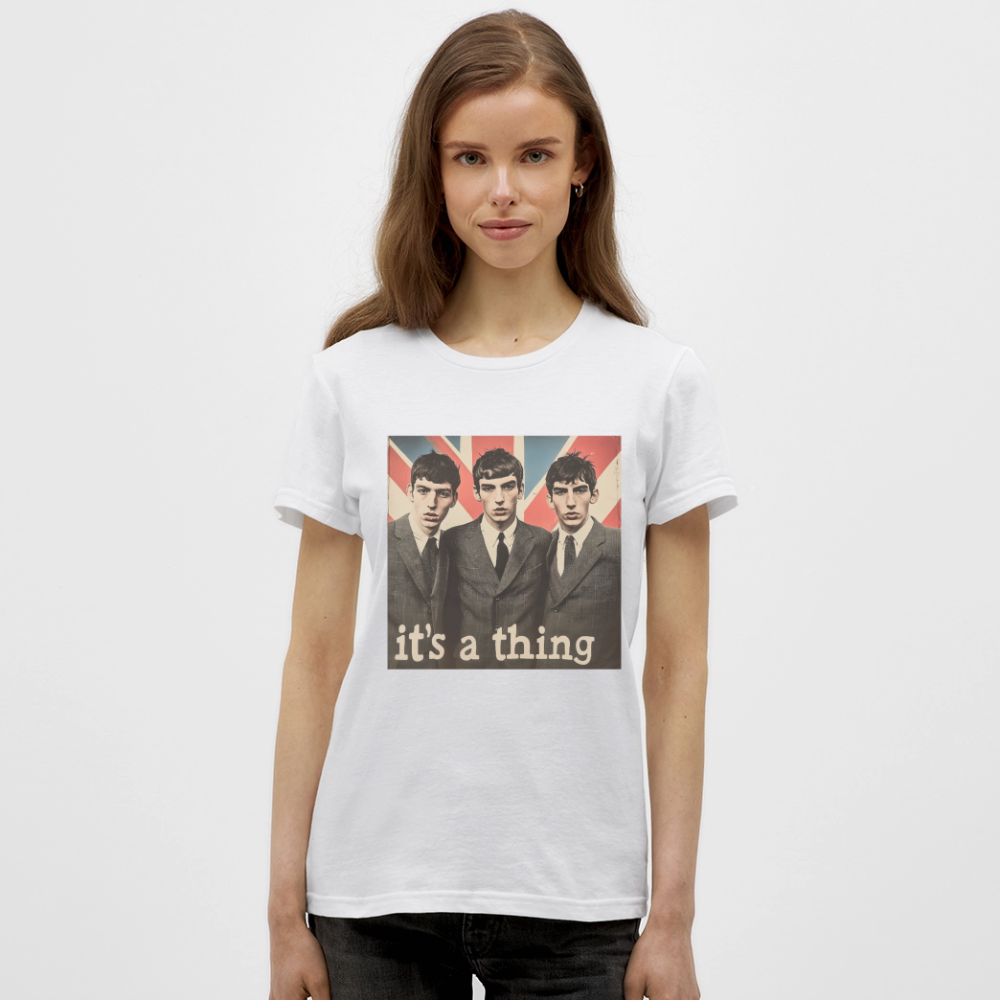 British, Bold & Unapologetic, T-shirt dam - vit