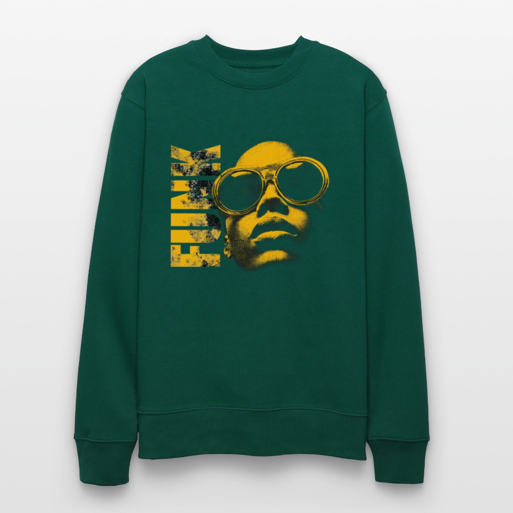 Funk Eternal, Ekologisk sweatshirt CHANGER unisex från Stanley/Stella - skogsgrön