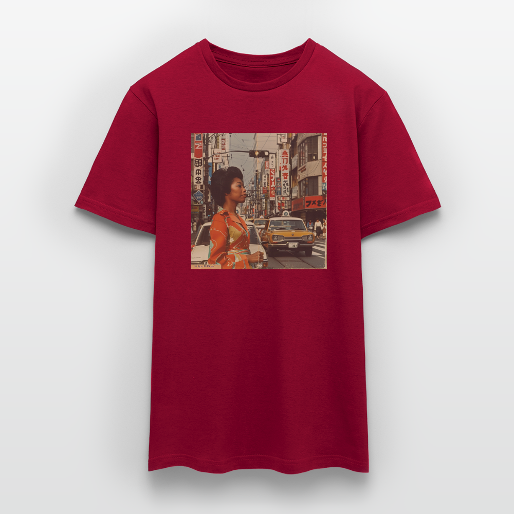 Yumi Sakamoto, T-shirt herr - tegelröd