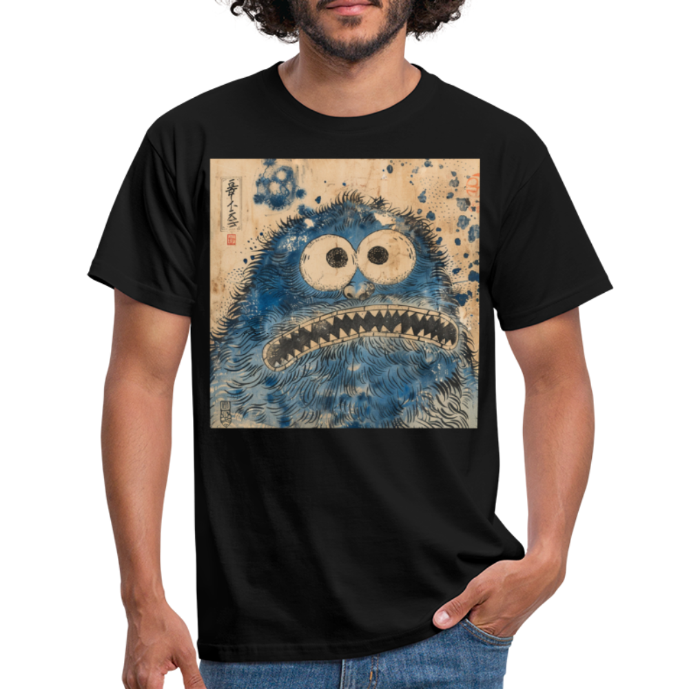 Uramiko ramlar i floden, T-shirt herr - svart