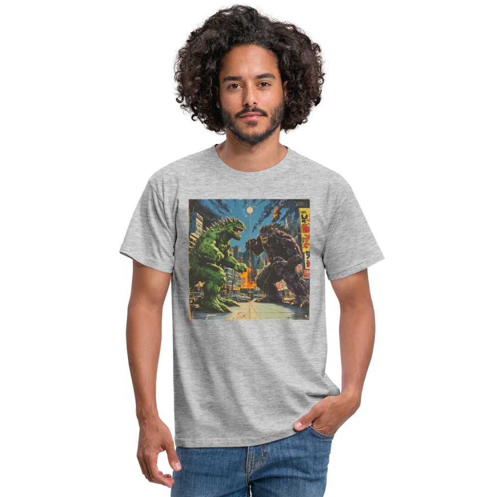 Kampen vid Solnedgången, T-shirt herr - gråmelerad