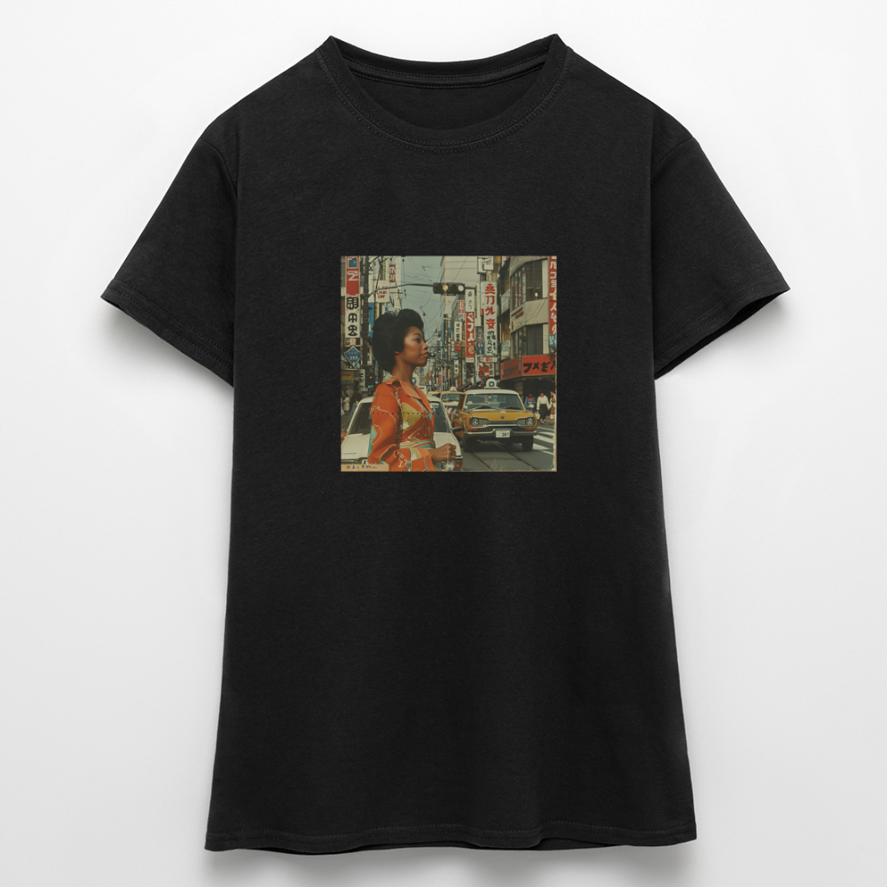 Yumi Sakamoto, T-shirt dam - svart