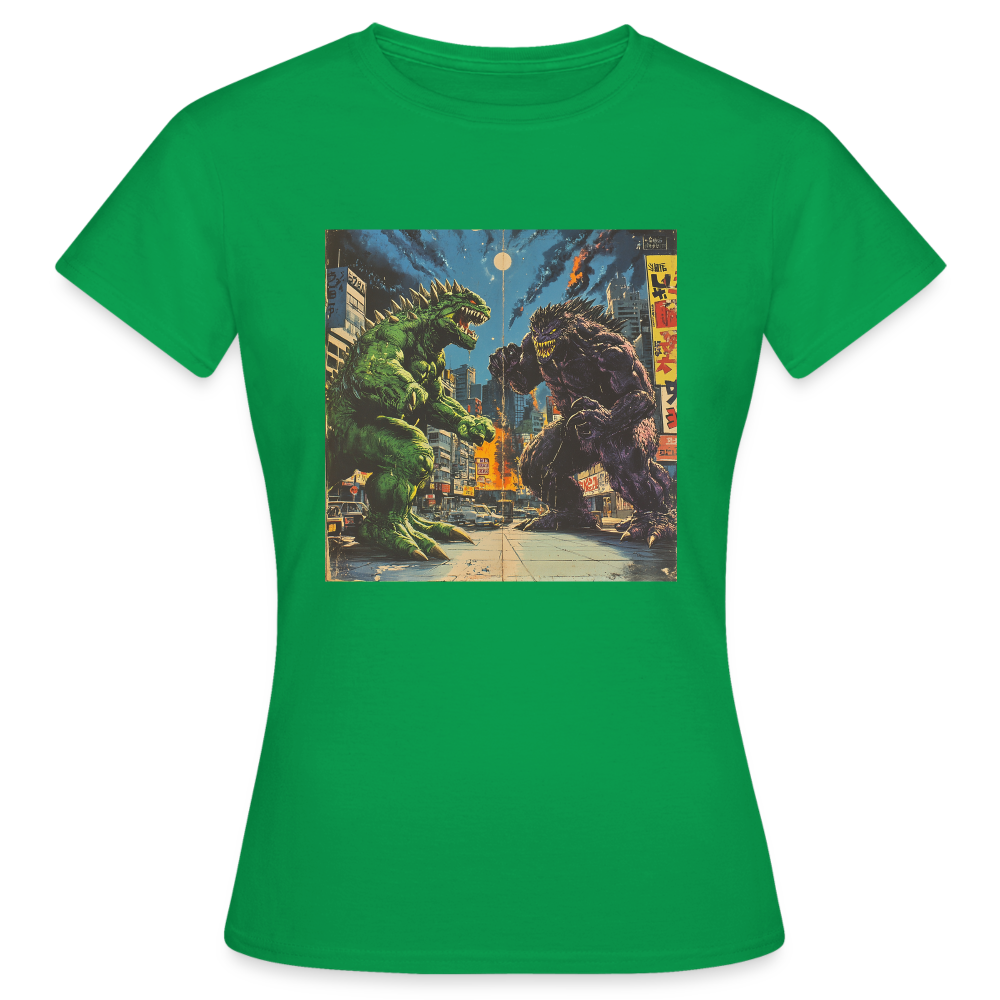 Kampen vid Solnedgången, T-shirt dam - kellygrön