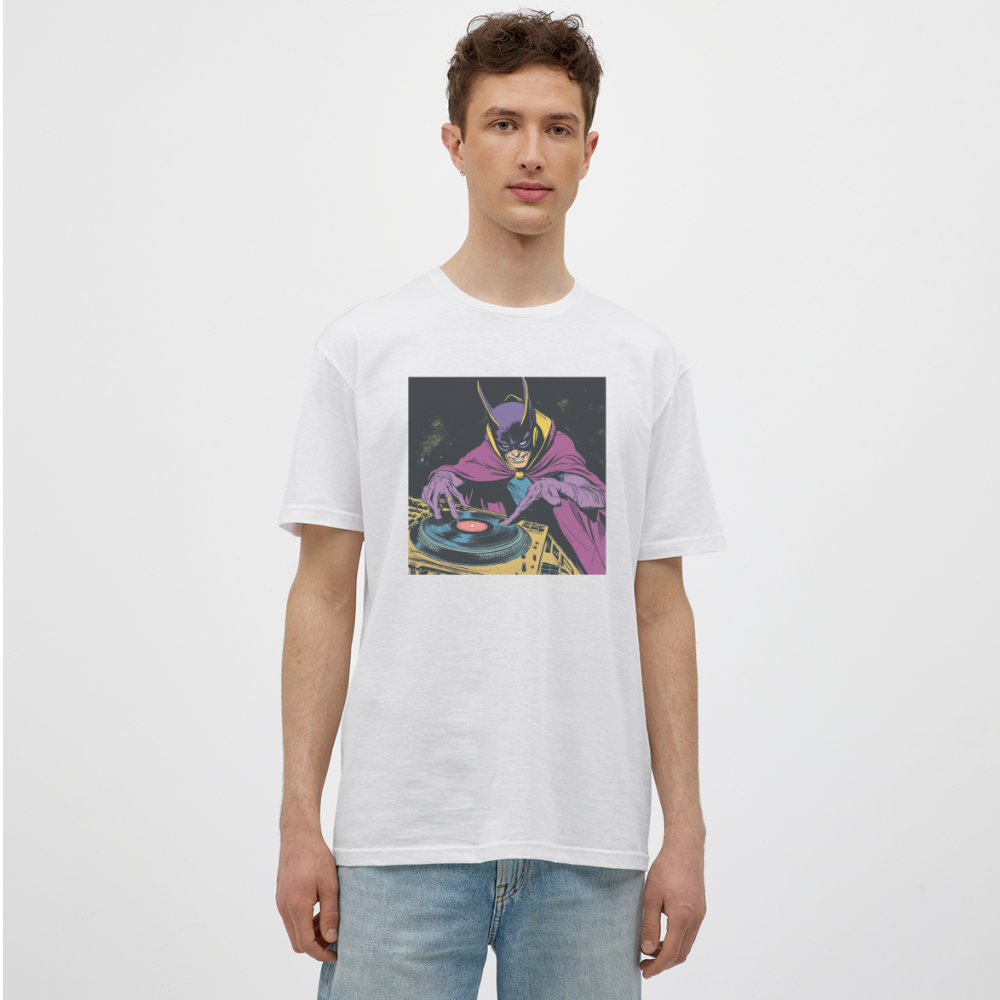Purple Pulse, T-shirt herr - vit