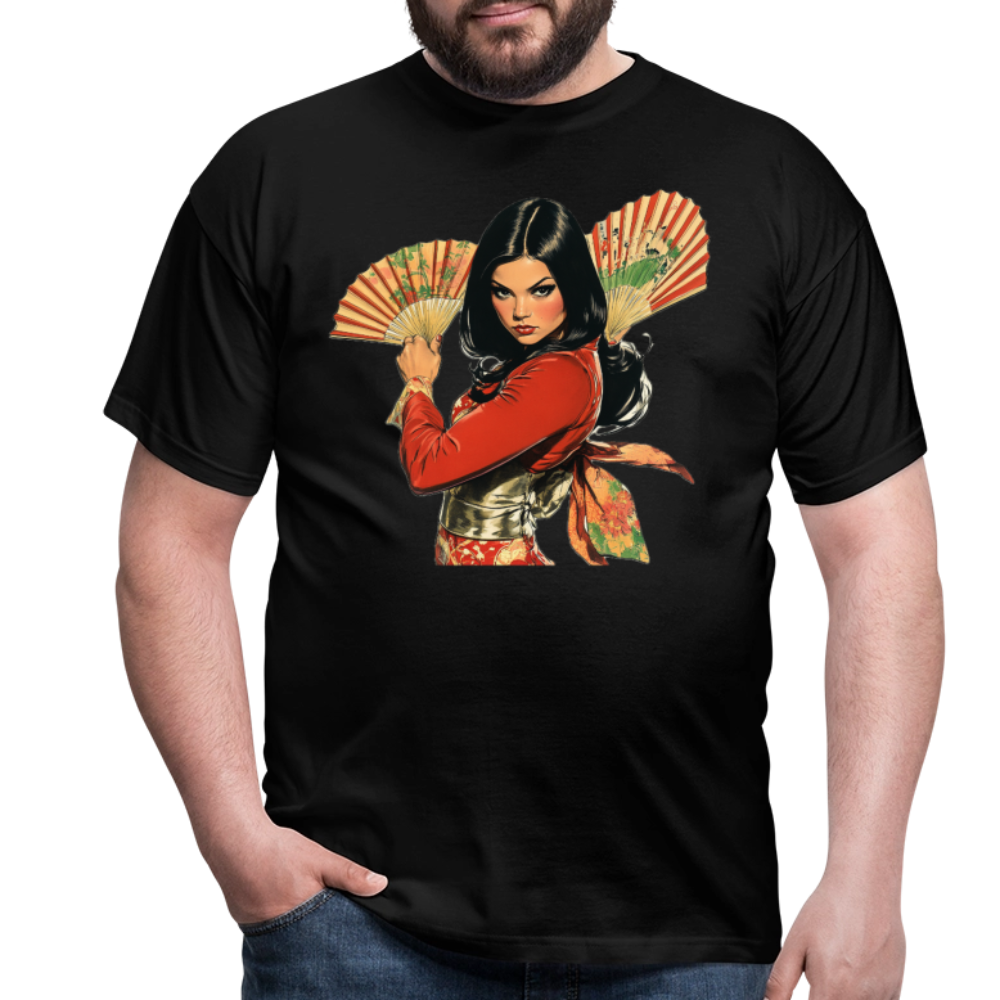 Dansen med Solfjädrar: Vindens krigare, T-shirt herr - svart