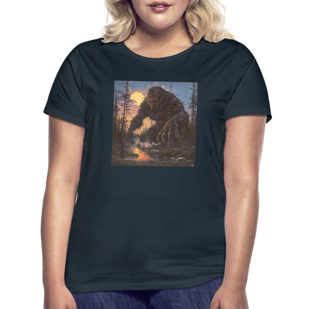 I Skuggorna av Värmland, T-shirt dam - marinblå