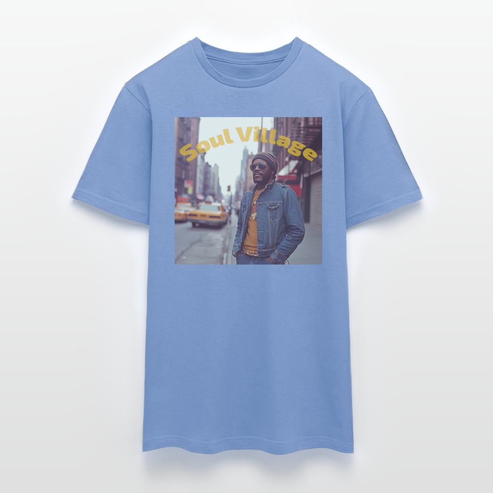 Soul Village, T-shirt herr - carolina blue