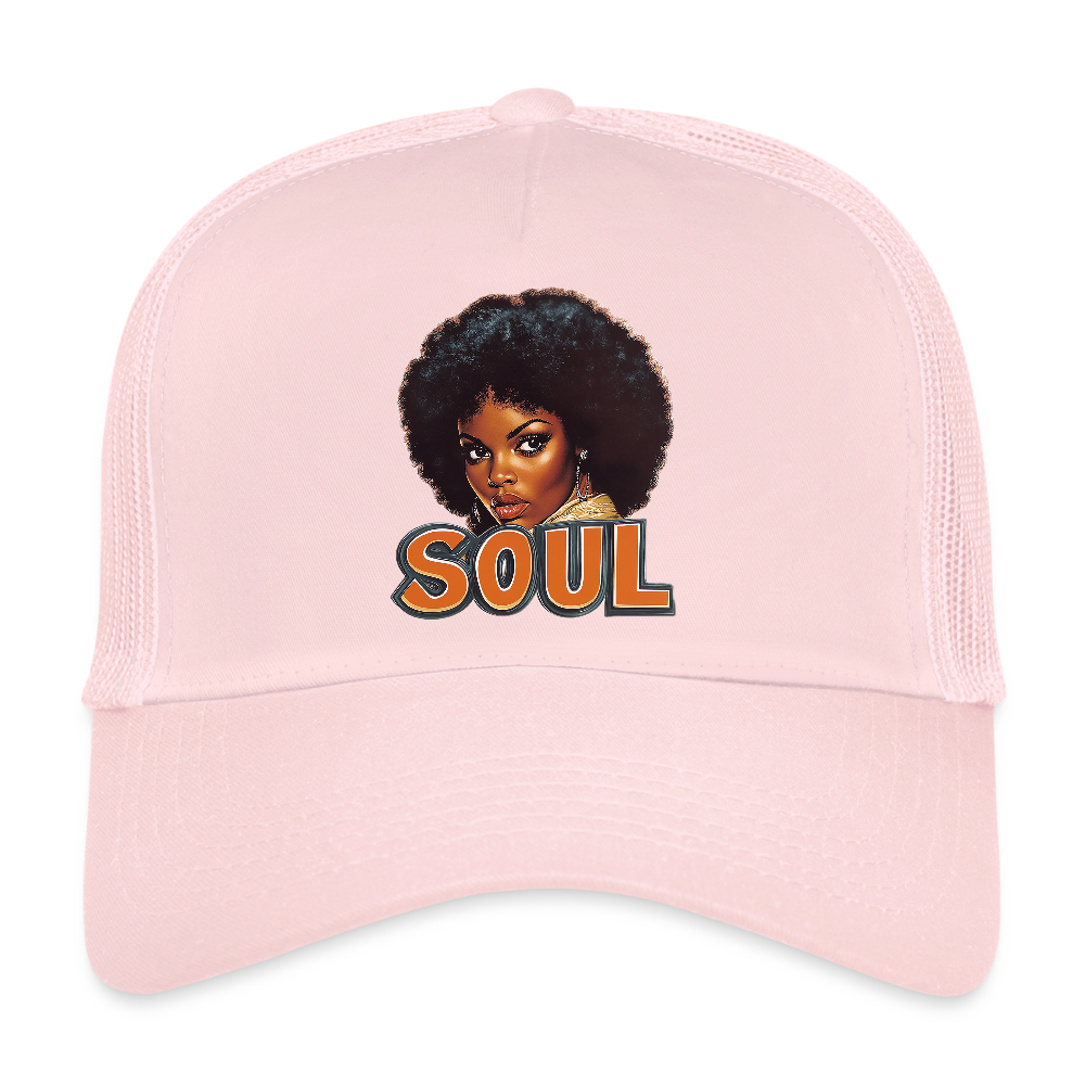 Soulful Vibes, Trucker Cap - ljusrosa