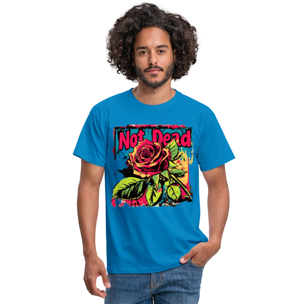 Den Eviga Rosen, T-shirt herr - kungsblå