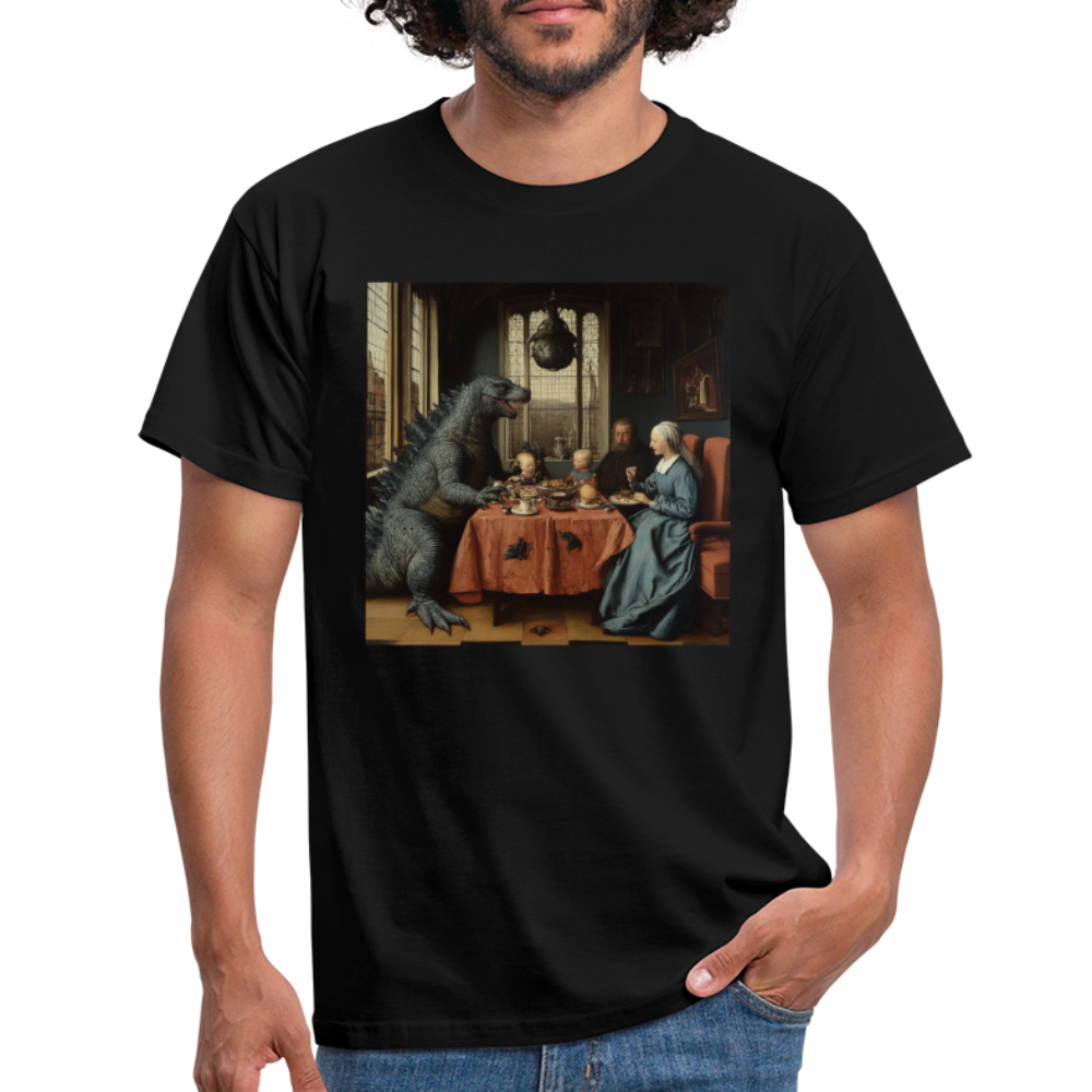 Familjens Fest med Gäst,T-shirt herr - svart
