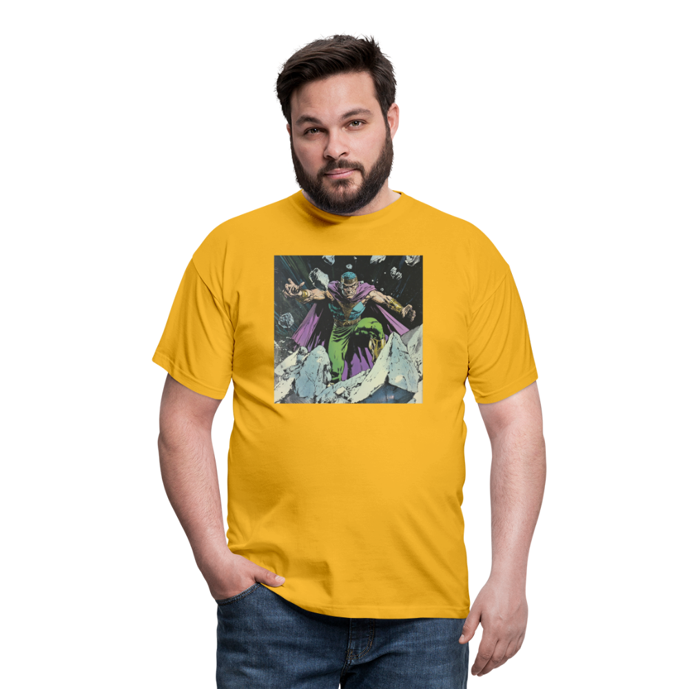 Granitus, T-shirt herr - gul