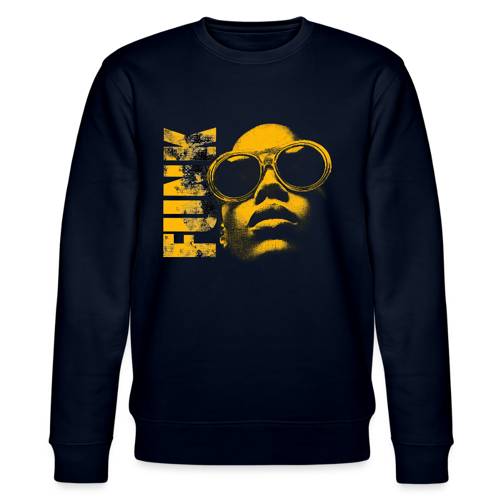 Funk Eternal, Ekologisk sweatshirt CHANGER unisex från Stanley/Stella - marinblått