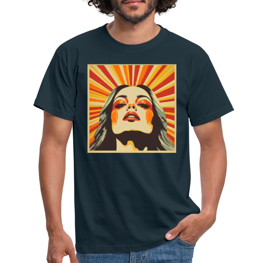 Dagens Första Strålar, T-shirt herr - marinblå