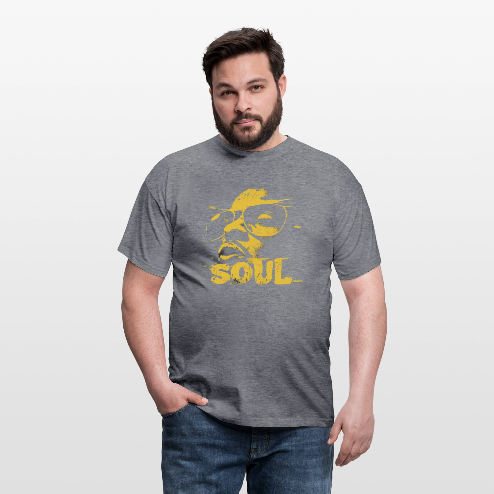 Funky Soul, T-shirt herr - grafitmelerad