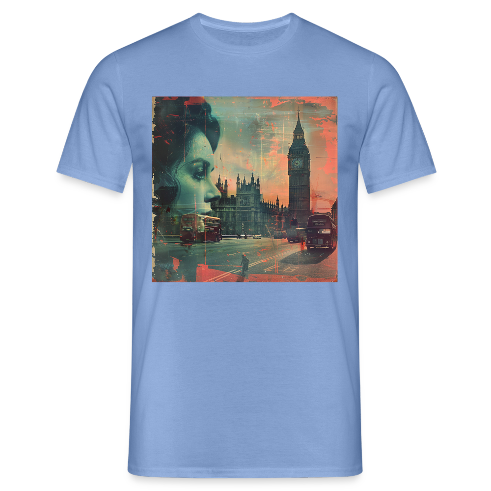 The Beat of London, T-shirt herr - carolina blue