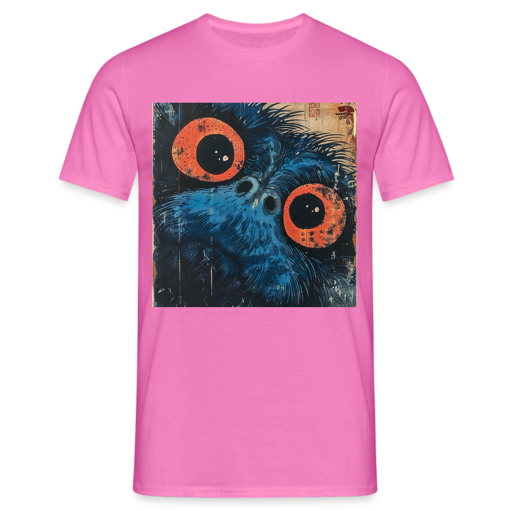 Den blå vännen, T-shirt herr - rosa