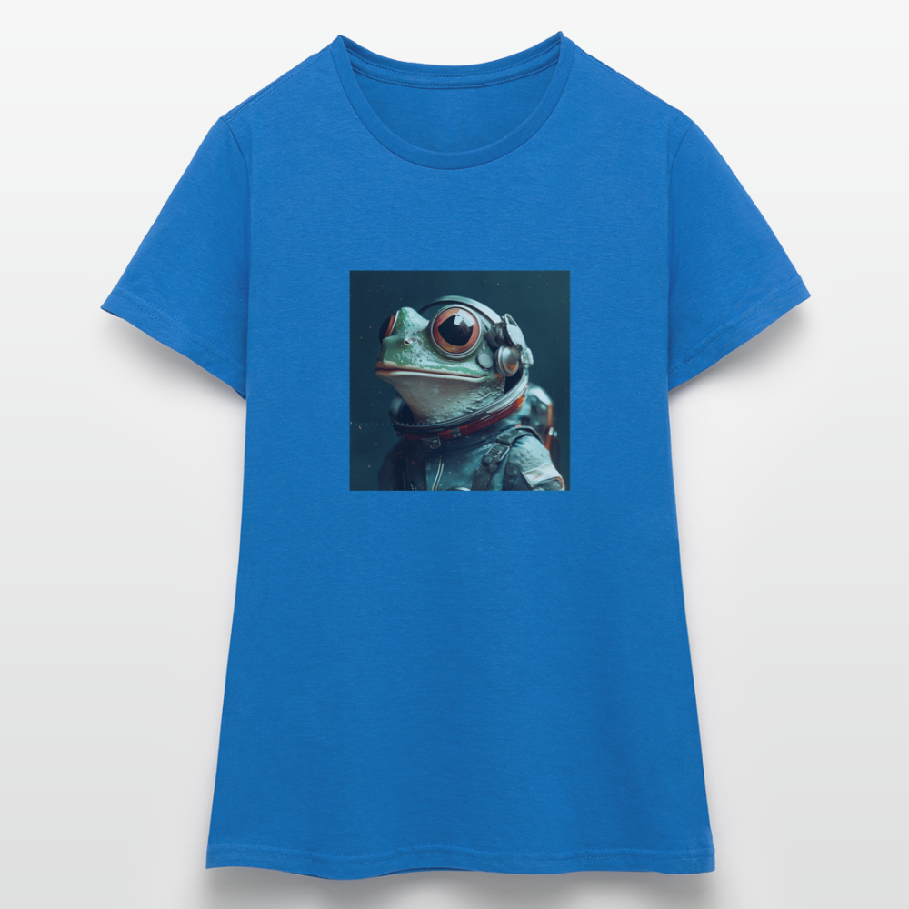 AstroFrog Amazonas, T-shirt dam - royalblå