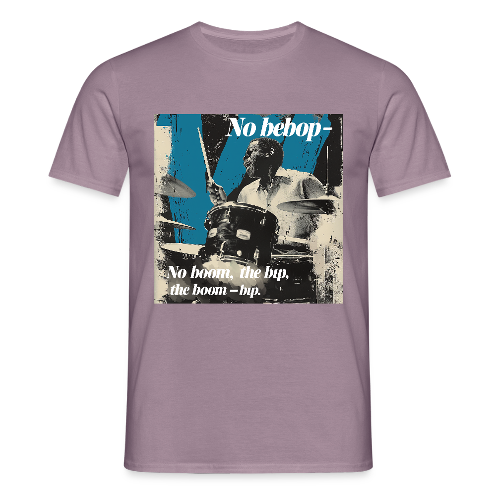 Push It Bebop, T-shirt unisex - lilagrå