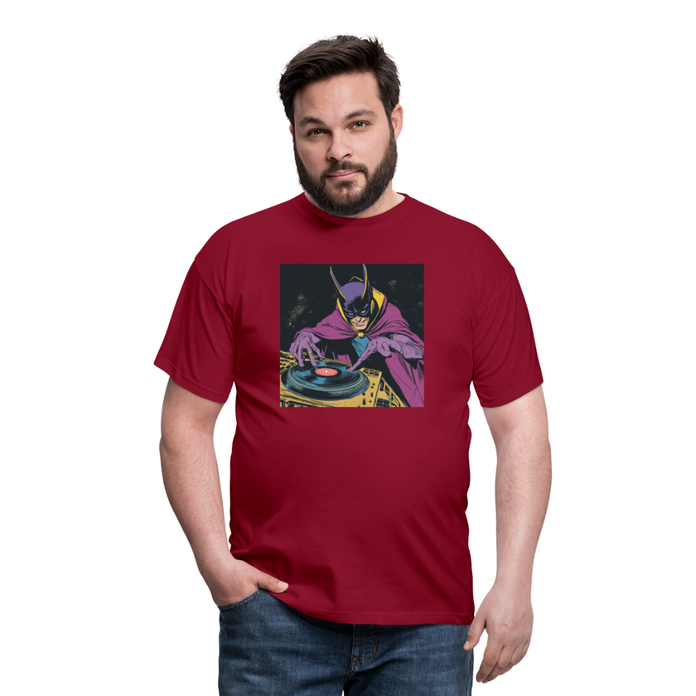 Purple Pulse, T-shirt herr - tegelröd