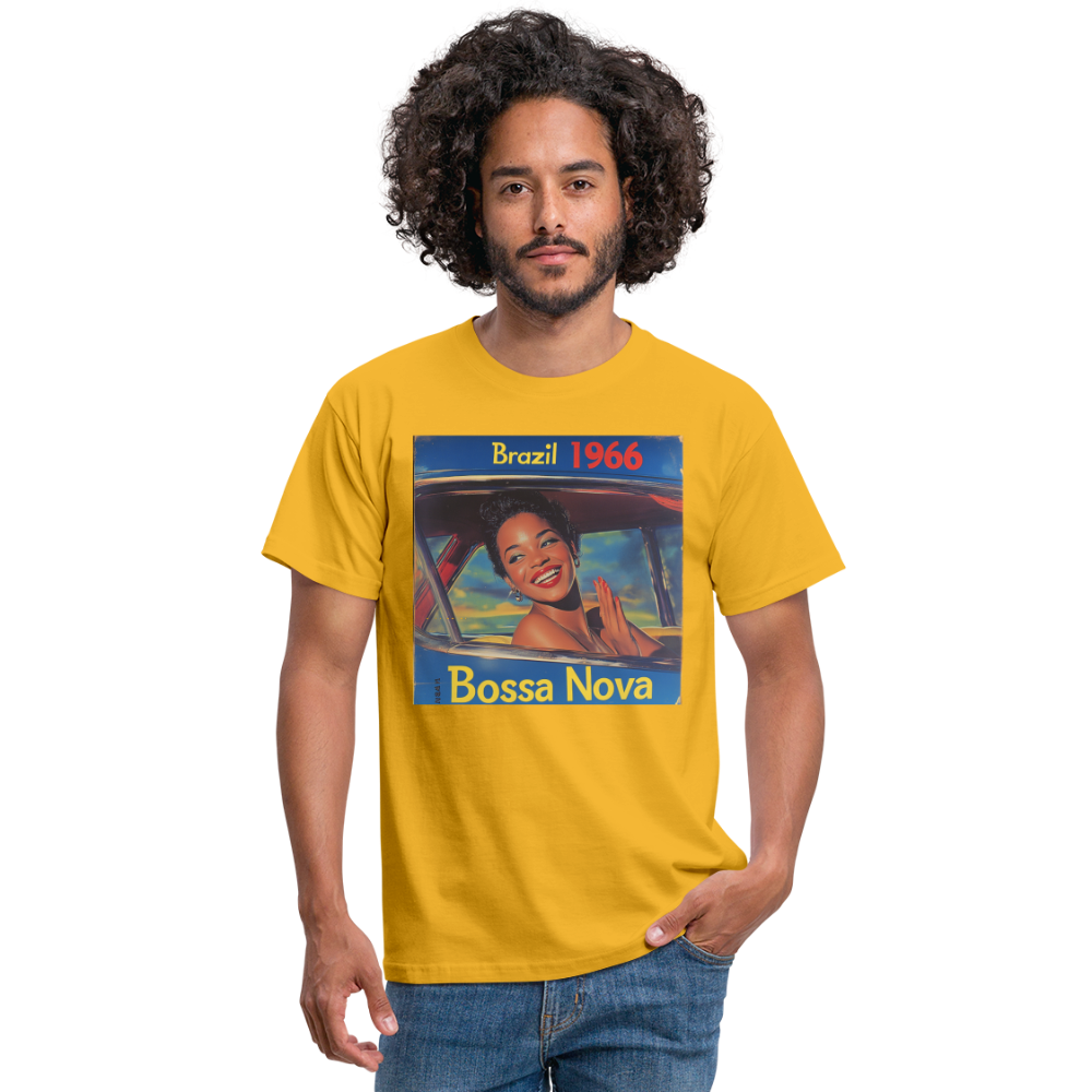 Isabela Costa, brazil 1966, T-shirt herr - gul