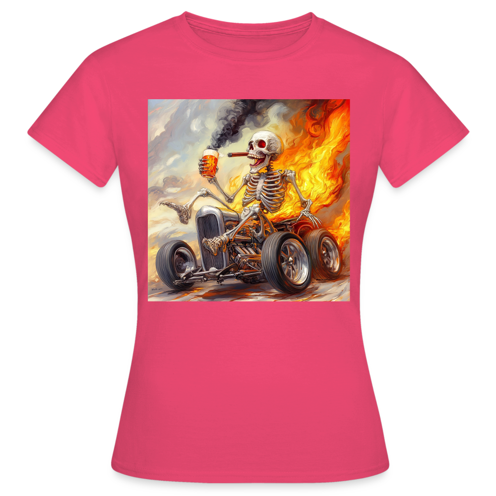 Knekta Krash, T-shirt dam - azalea