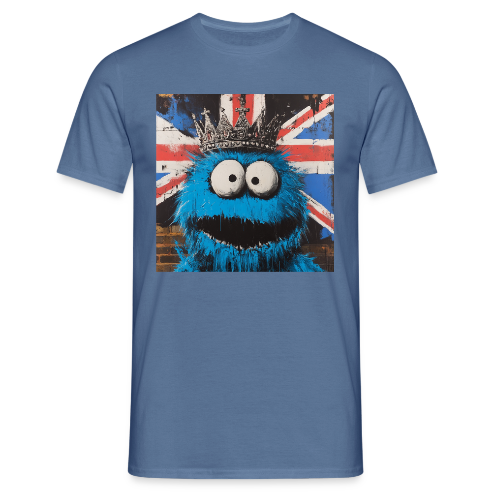 Monsters & Monarchs, T-shirt herr - duvblå