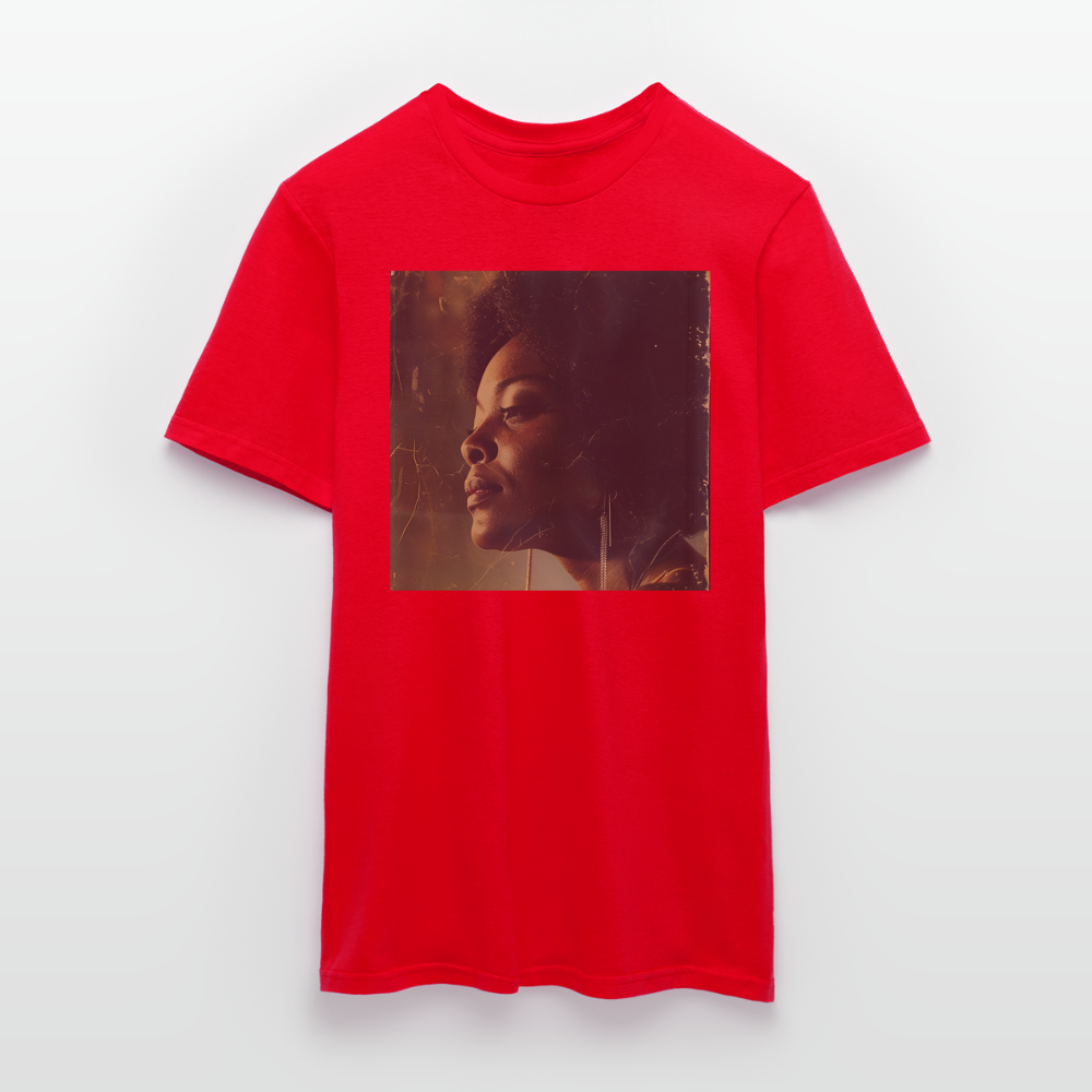 Echoes of Blue, T-shirt herr - röd