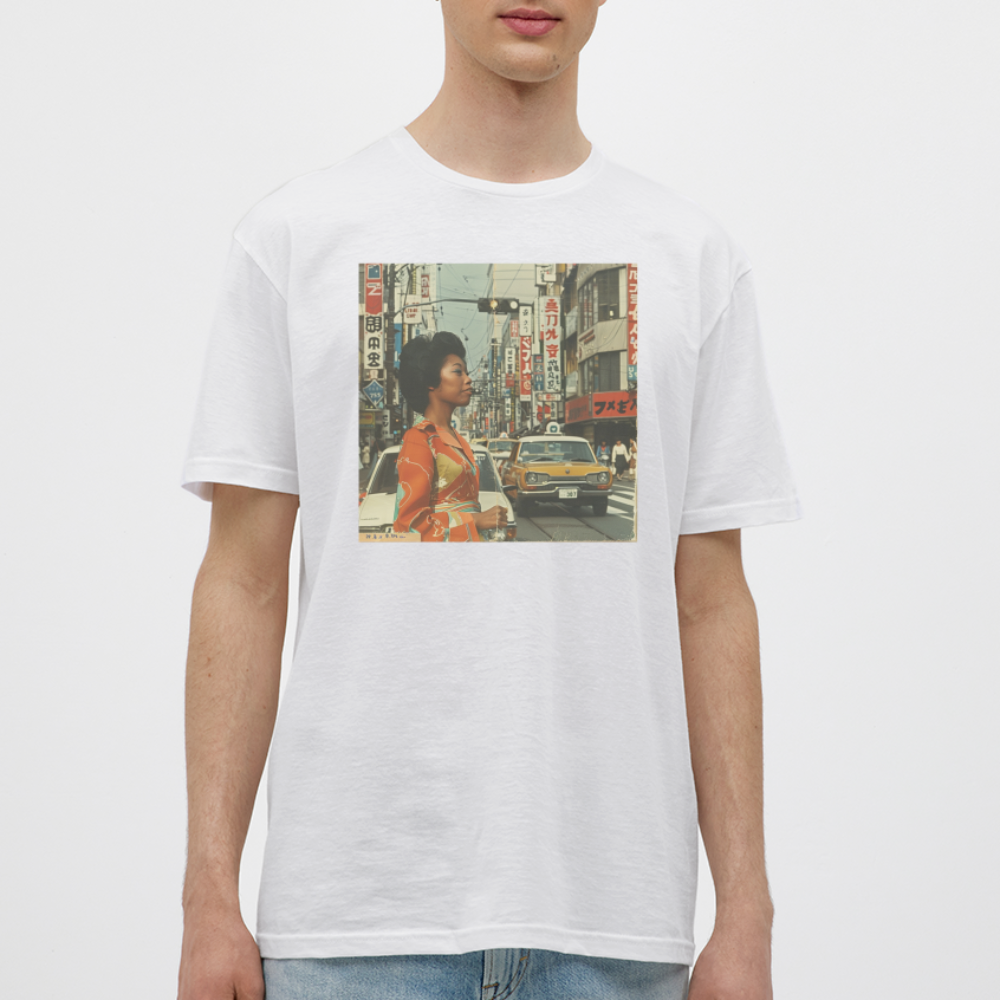 Yumi Sakamoto, T-shirt herr - vit