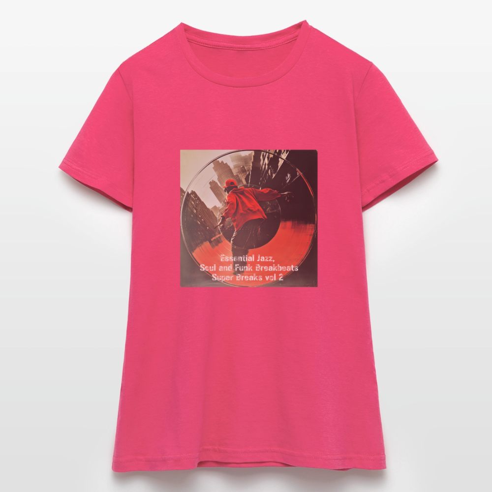 Super Breaks vol 2, T-shirt dam - azalea