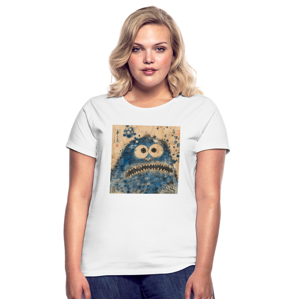 Uramiko ramlar i vattnet, T-shirt dam - vit