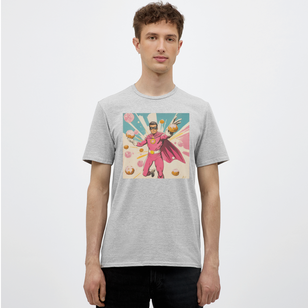 Frosting-Fury, T-shirt herr - gråmelerad