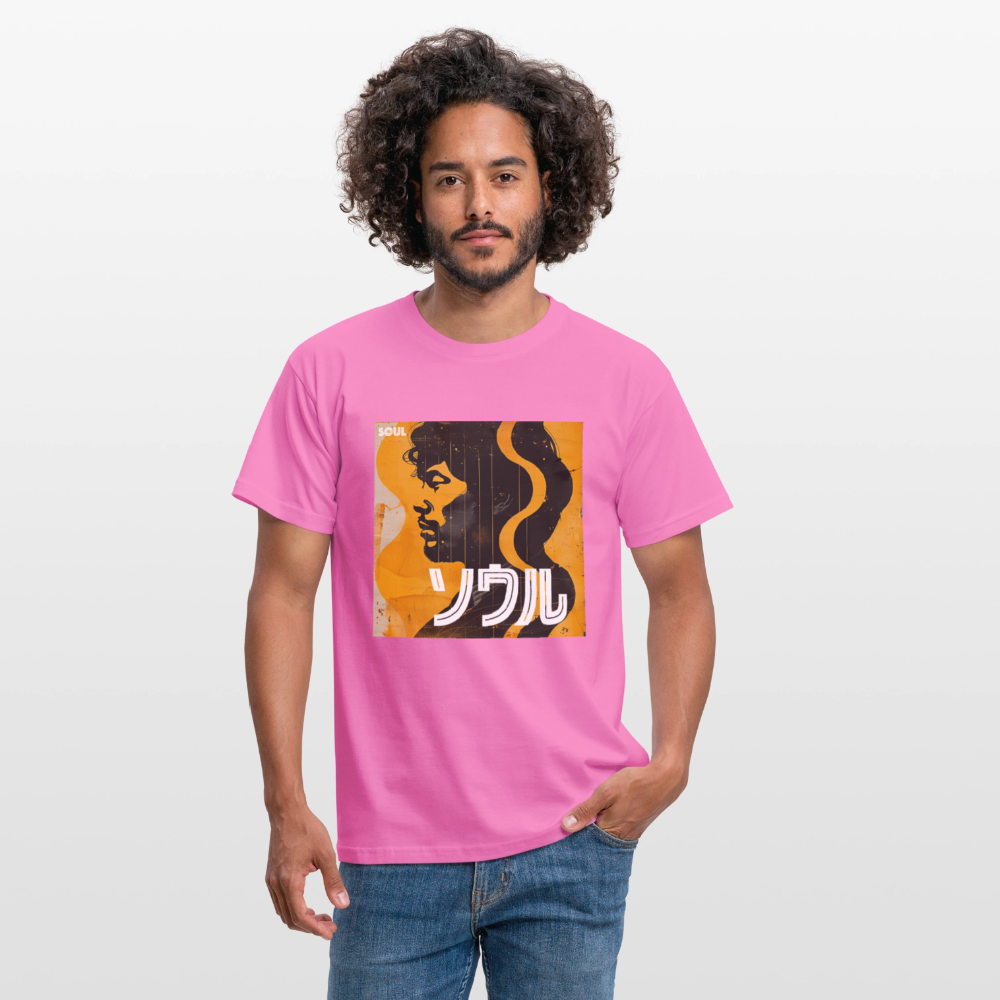 Nippon Grooves, T-shirt unisex - rosa