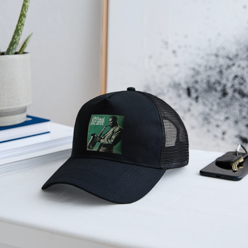 Groove in the Mind, Trucker Cap - svart/svart