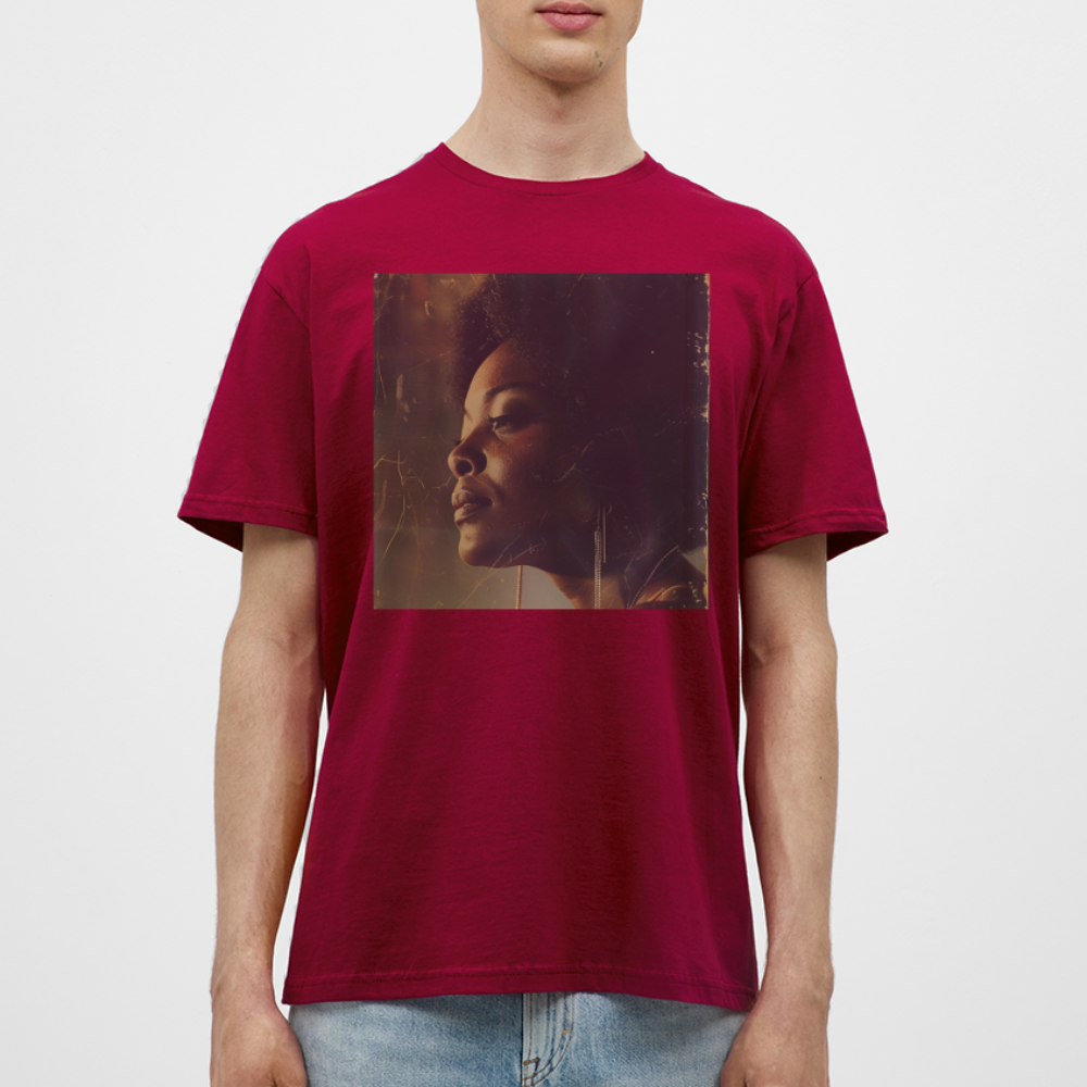 Echoes of Blue, T-shirt herr - tegelröd