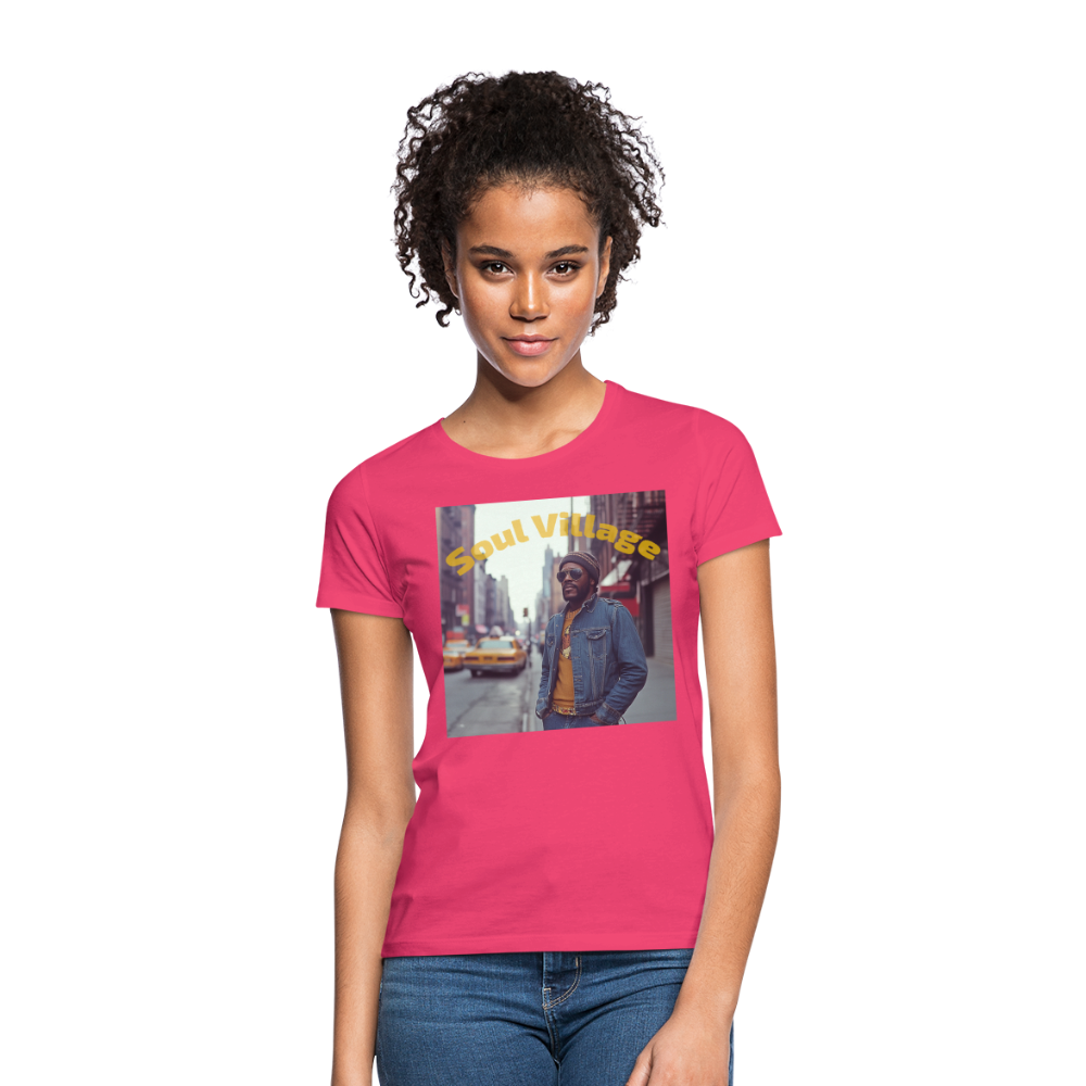 Soul Village, T-shirt dam - azalea