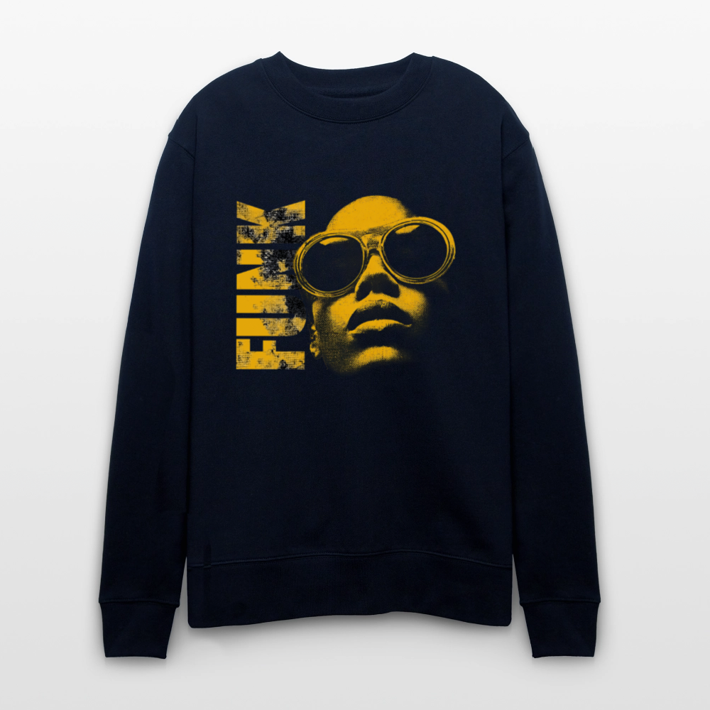 Funk Eternal, Ekologisk sweatshirt CHANGER unisex från Stanley/Stella - marinblått